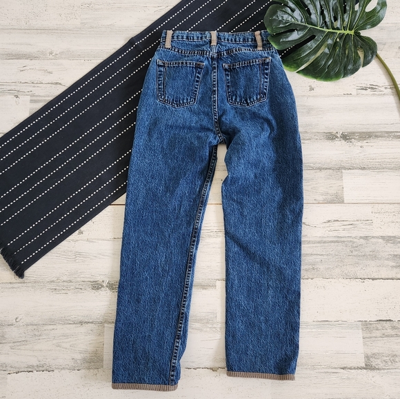 Still Here Tate Woodland Tapered Leg Jeans Classic Blue Size 24 - Picture 7 of 14